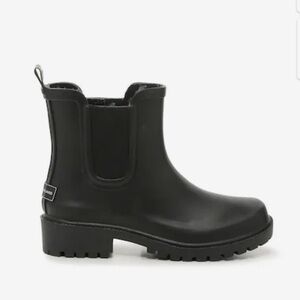 Lucky Brand Reigndrop Boots for Women. Size 7. Black.